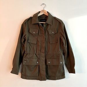 Banana Republic Utility Jacket in Army Green